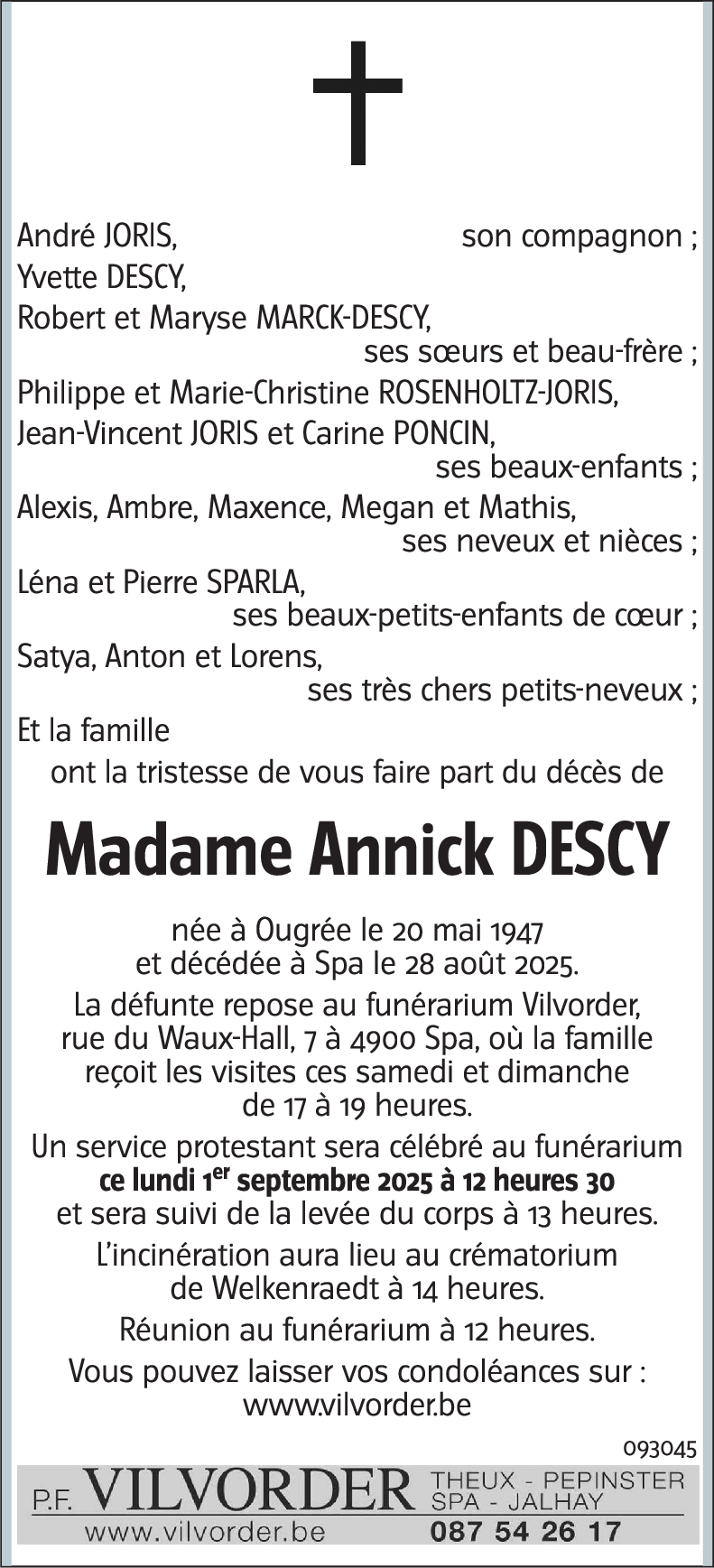 Annick DESCY