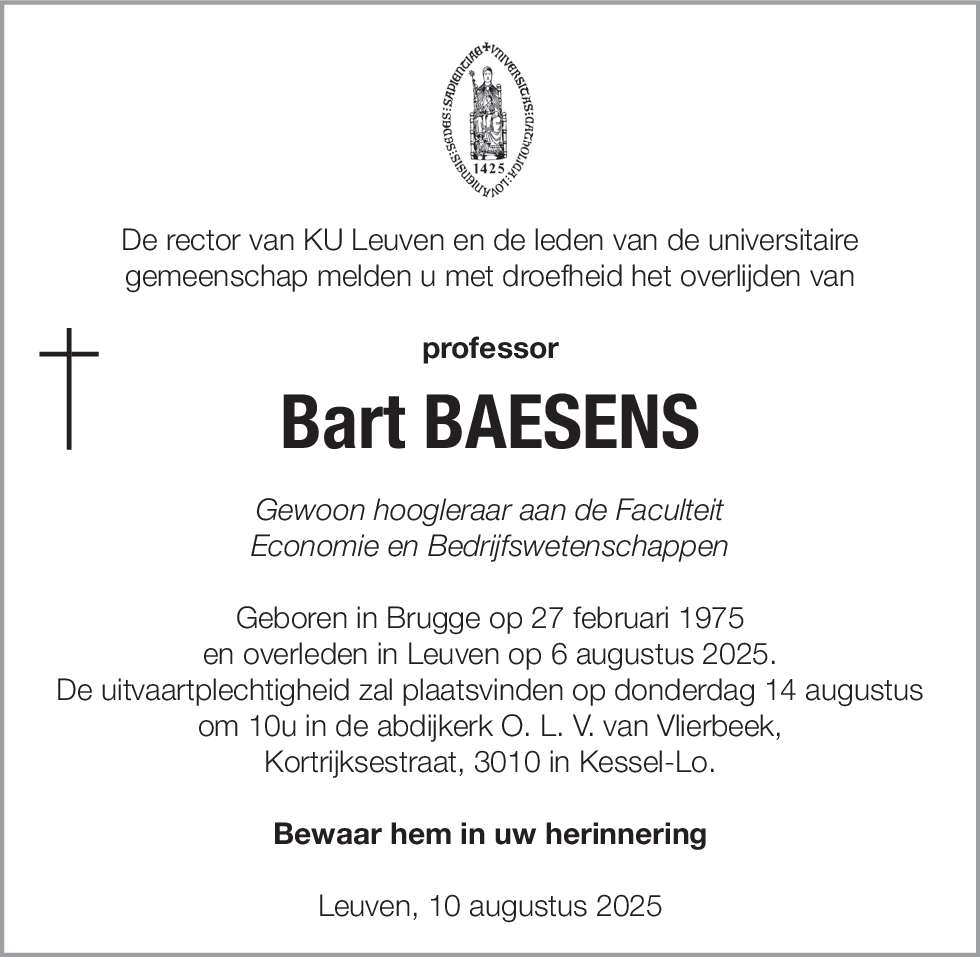 Bart Baesens