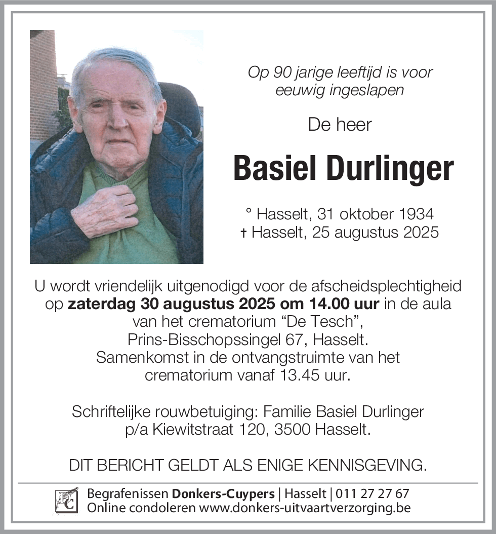 Basiel Durlinger