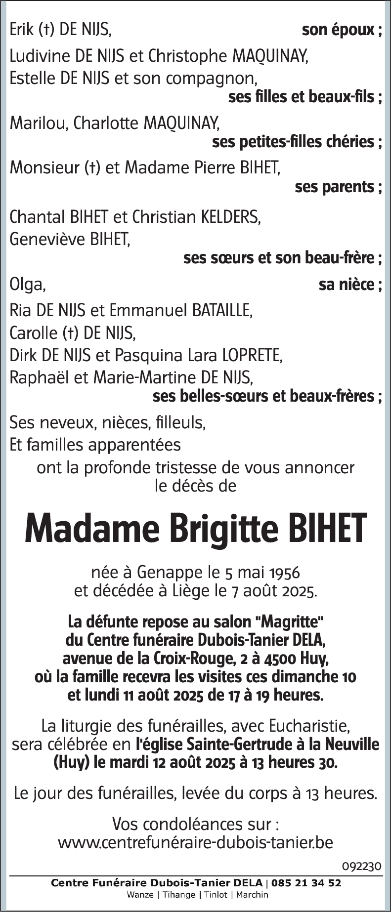 Brigitte BIHET