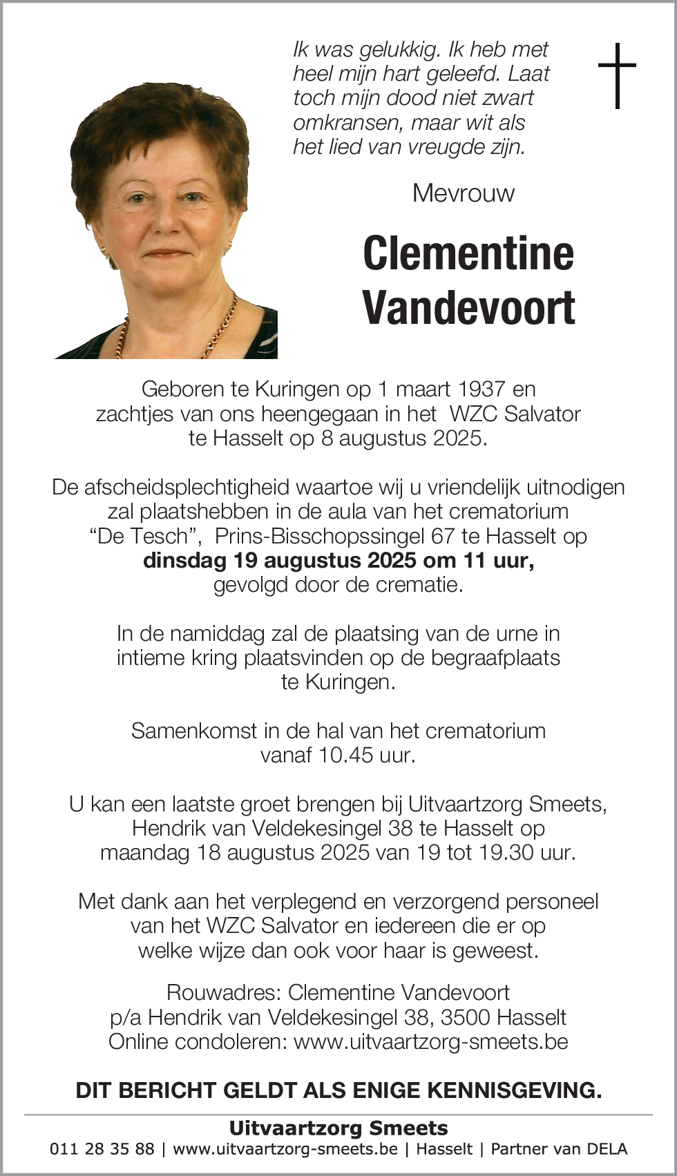 Clementine Vandevoort