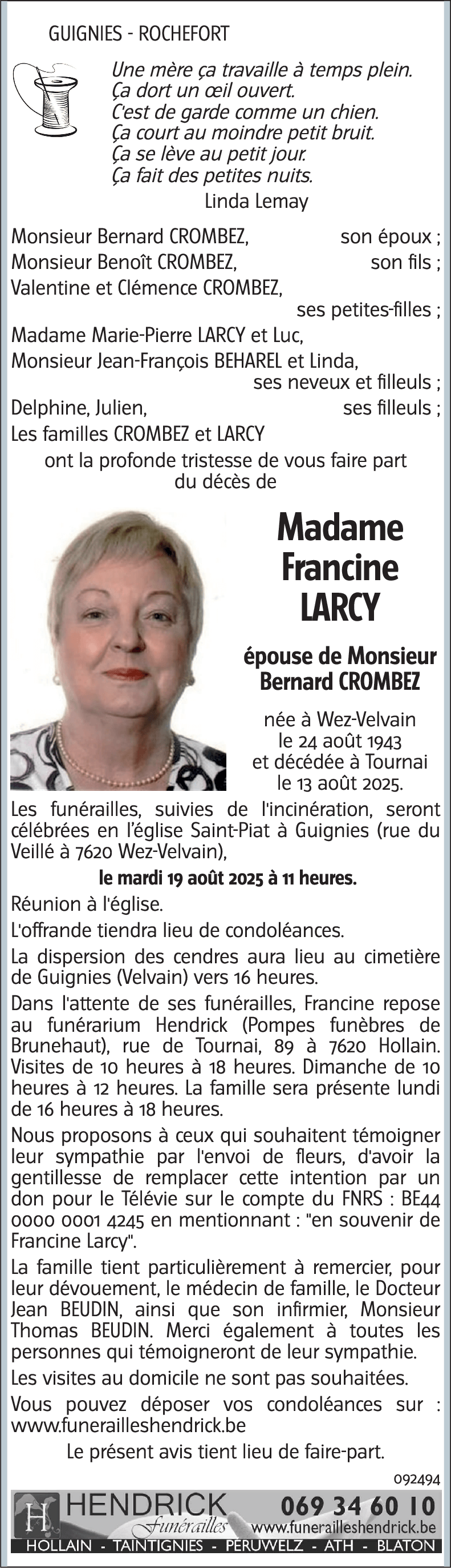 Françine LARCY