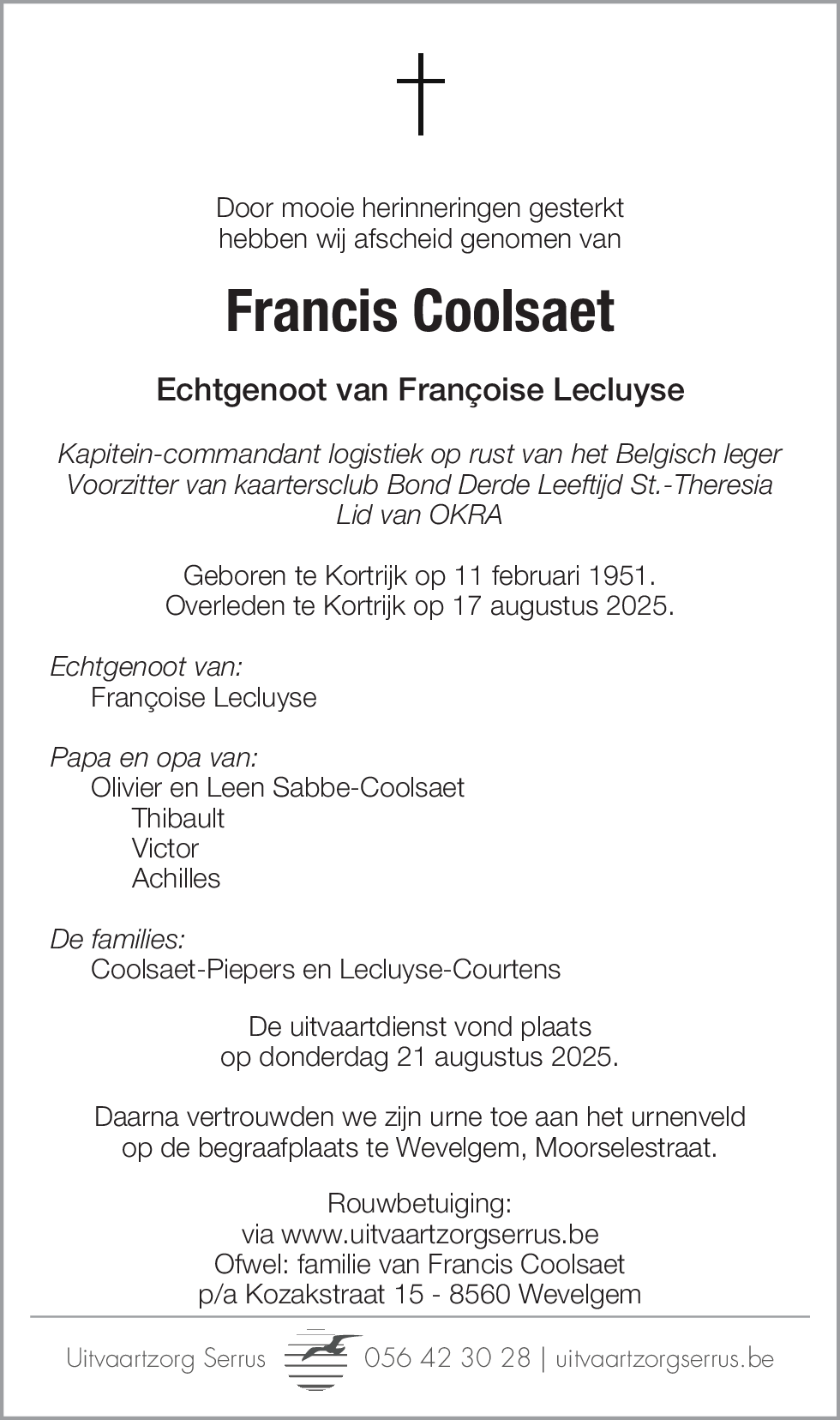 Francis Coolsaet
