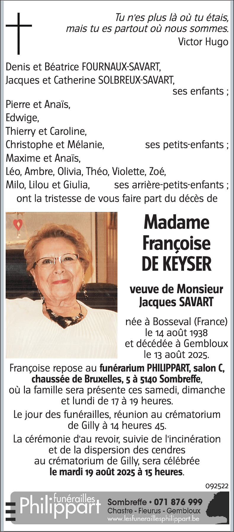 Françoise DE KEYSER