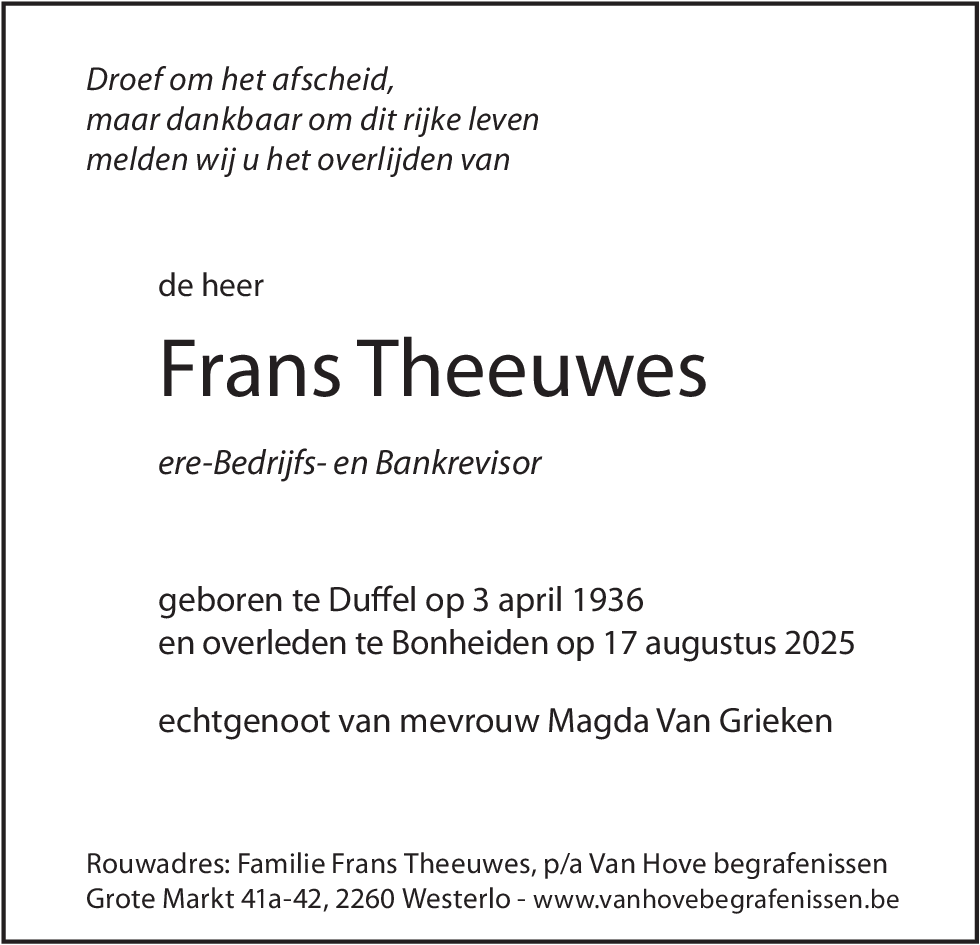 Frans Theeuwes