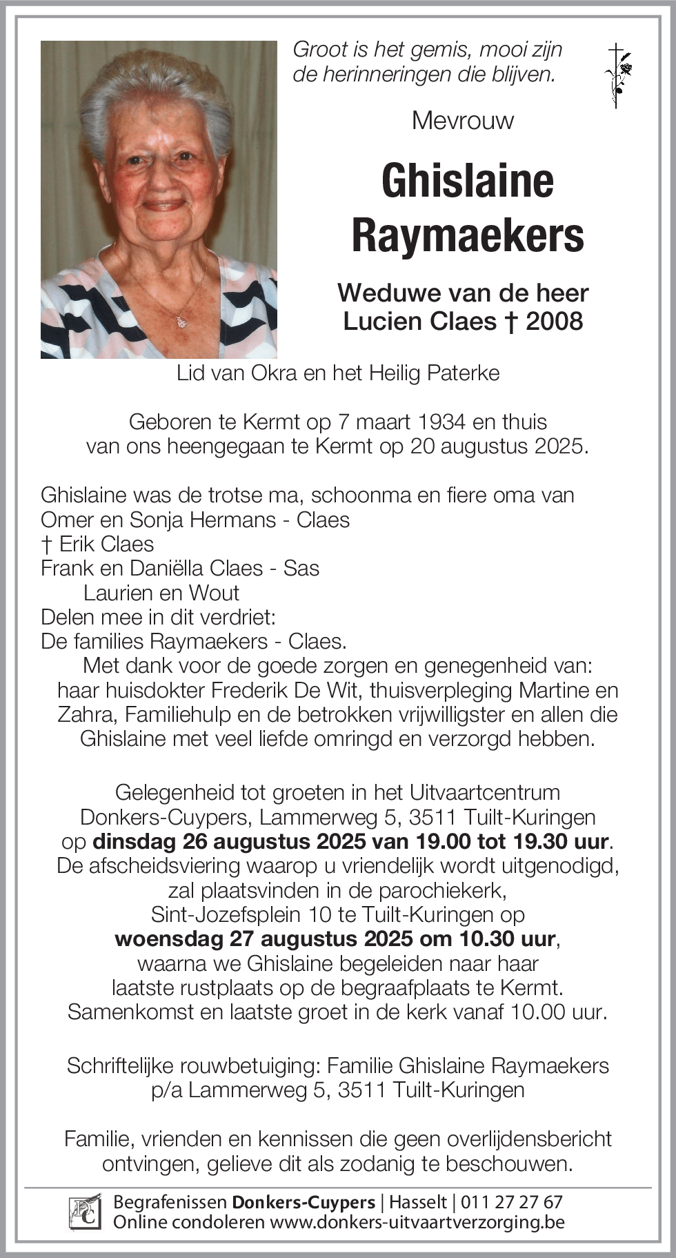 Ghislaine Raymaekers