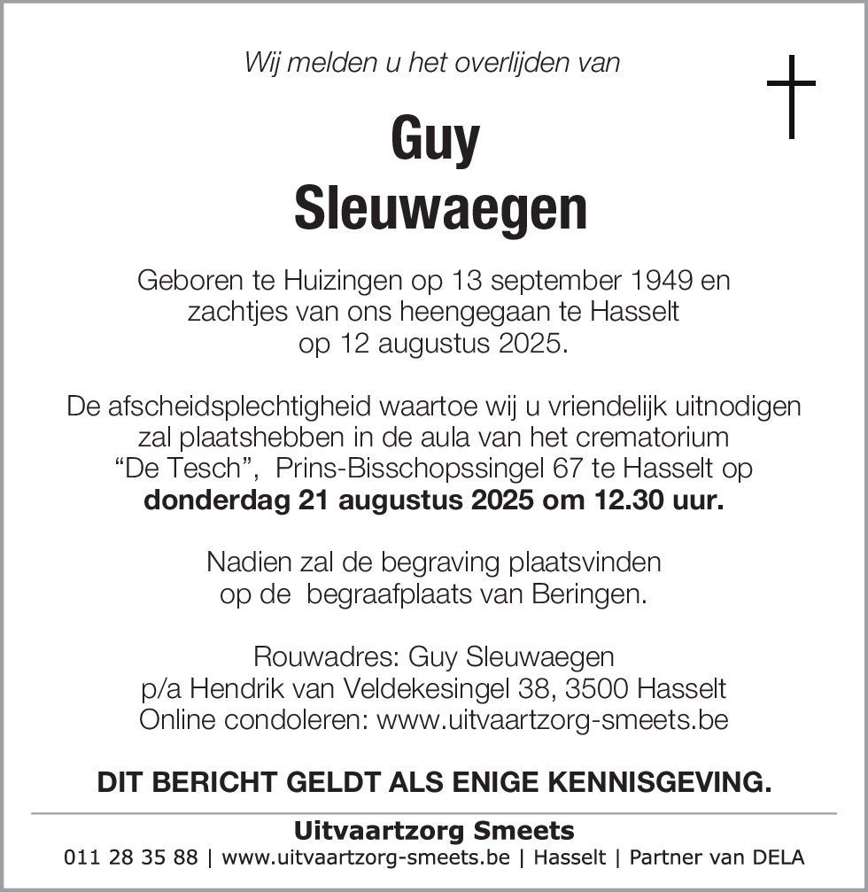 Guy Sleuwaegen
