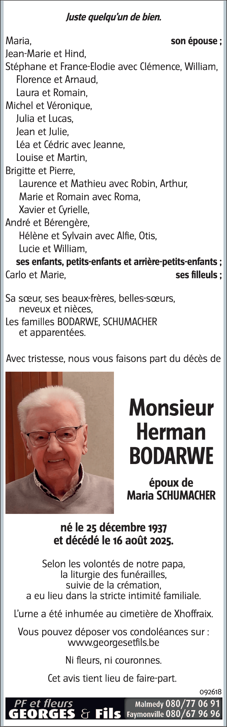 Herman BODARWE
