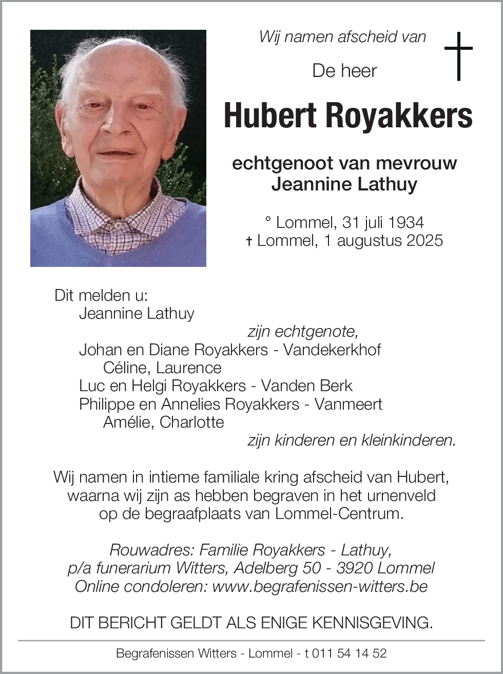 Hubert Royakkers