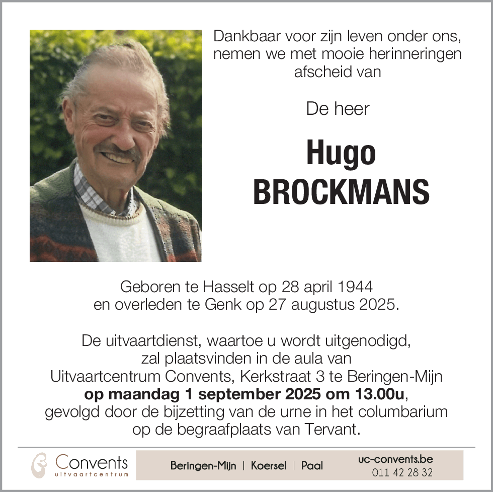 Hugo Brockmans