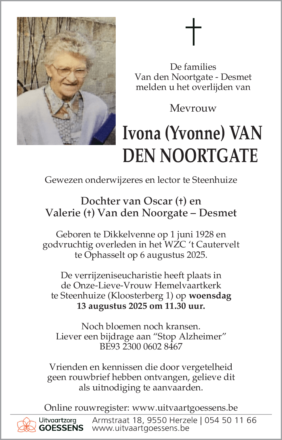 Ivona Van den Noortgate