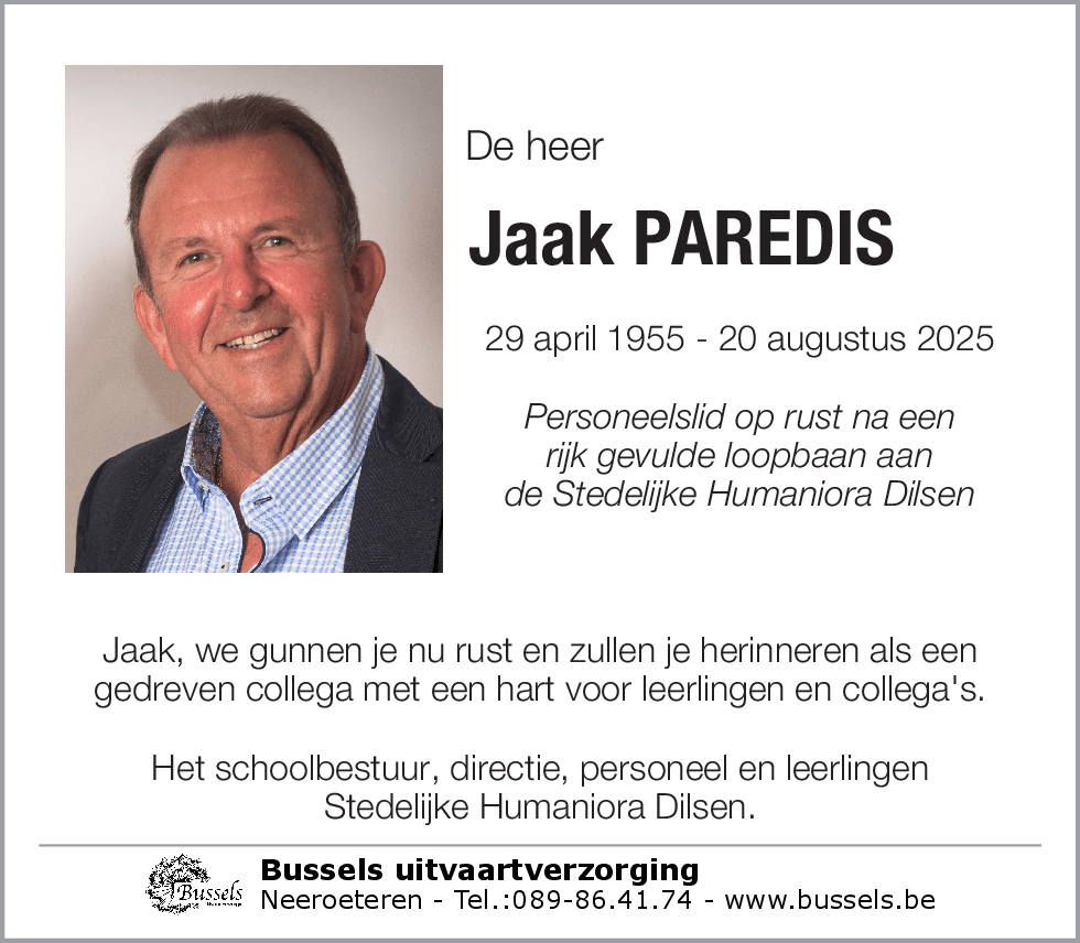 Jaak Paredis