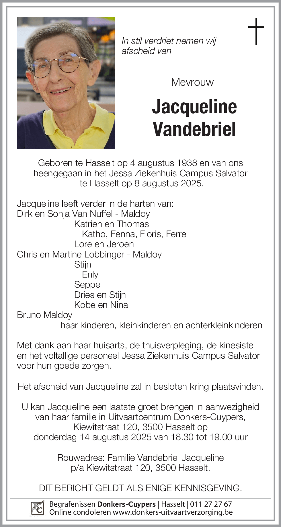 Jacqueline Vandebriel