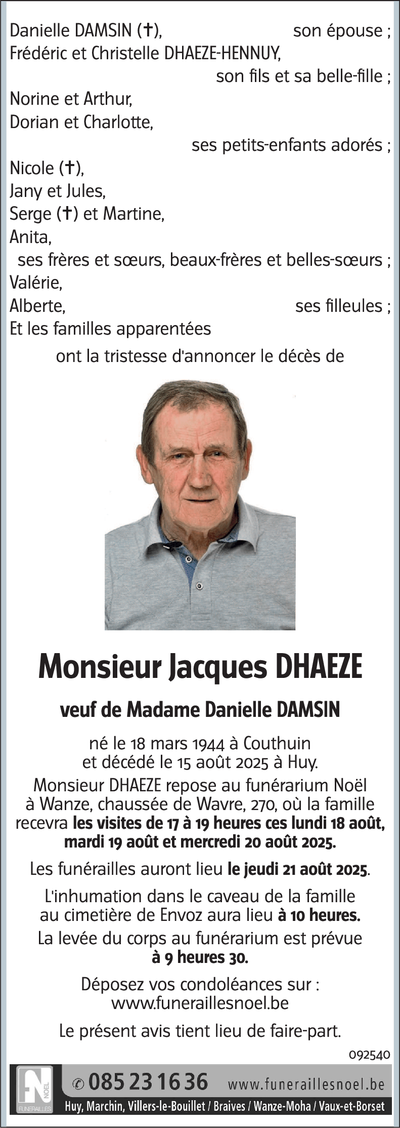Jacques DHAEZE