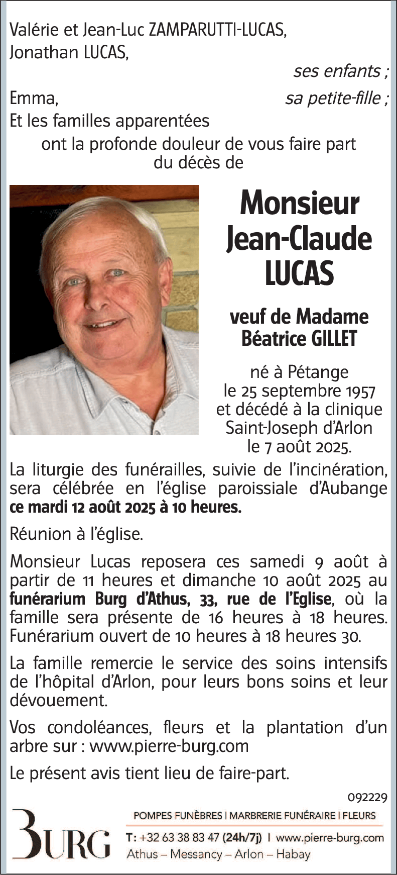 Jean-Claude LUCAS