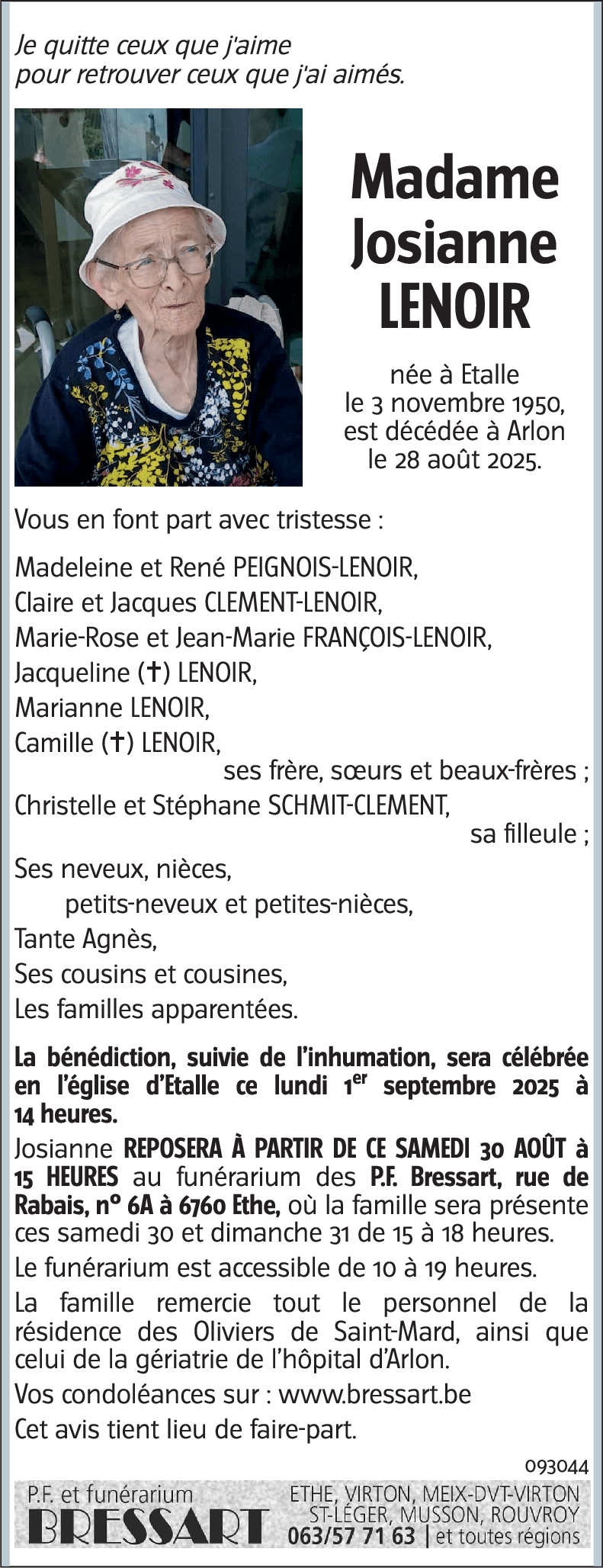 Josianne LENOIR
