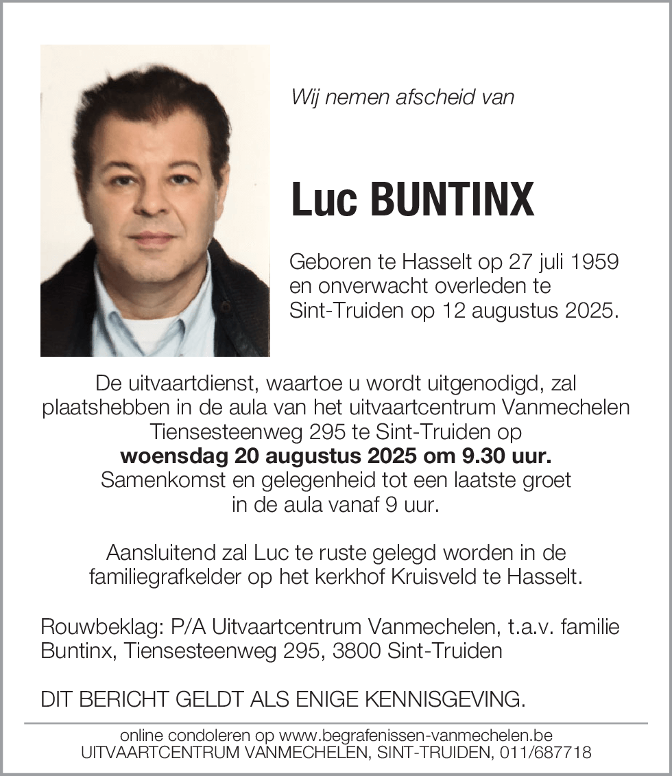 Luc Buntinx