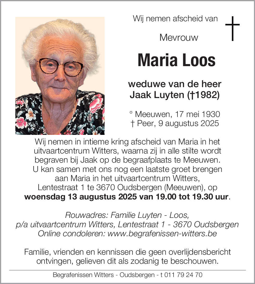 Maria Loos