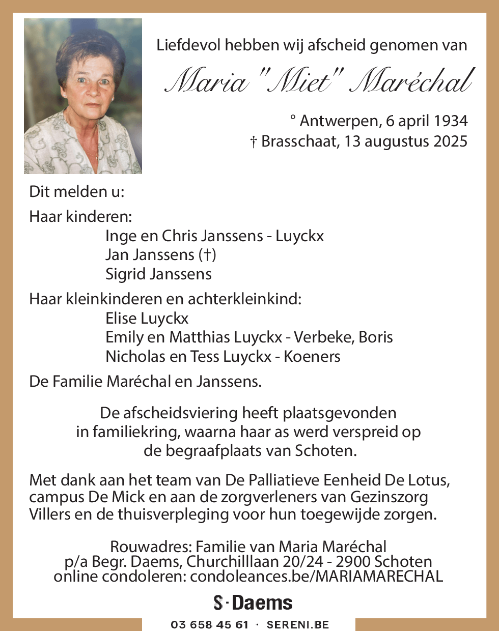 Maria Maréchal