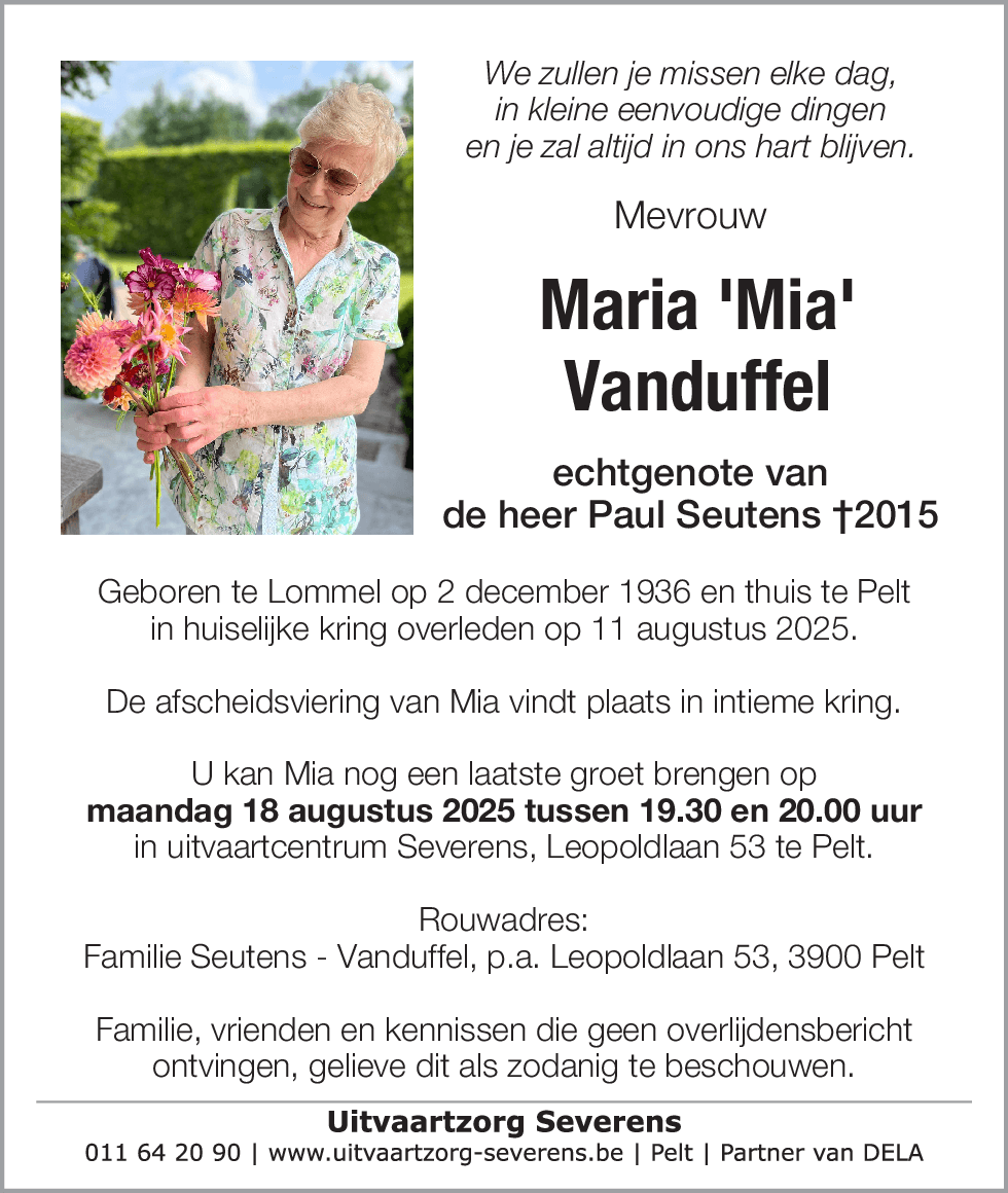 Maria Vanduffel