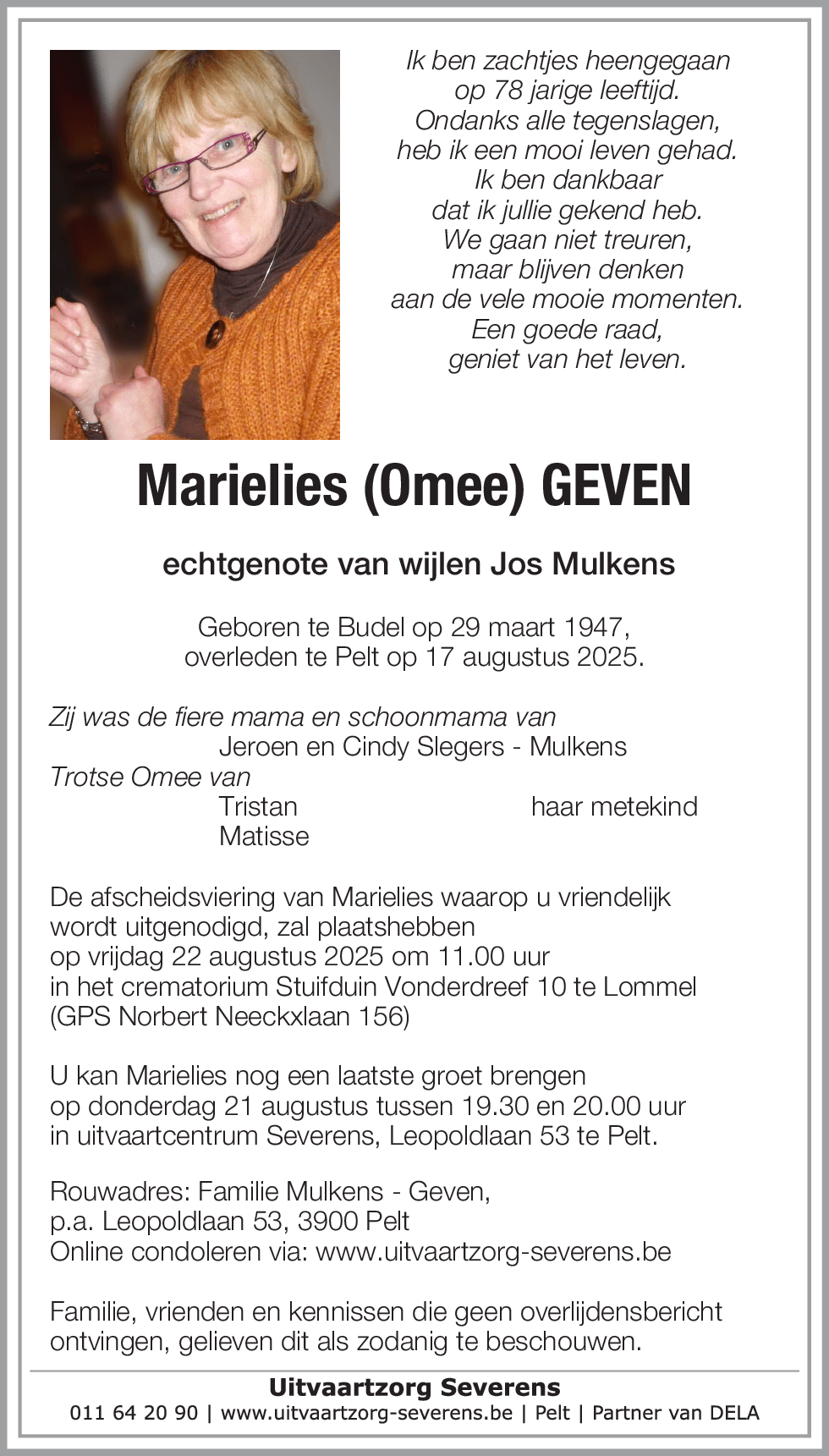 Marielies Geven