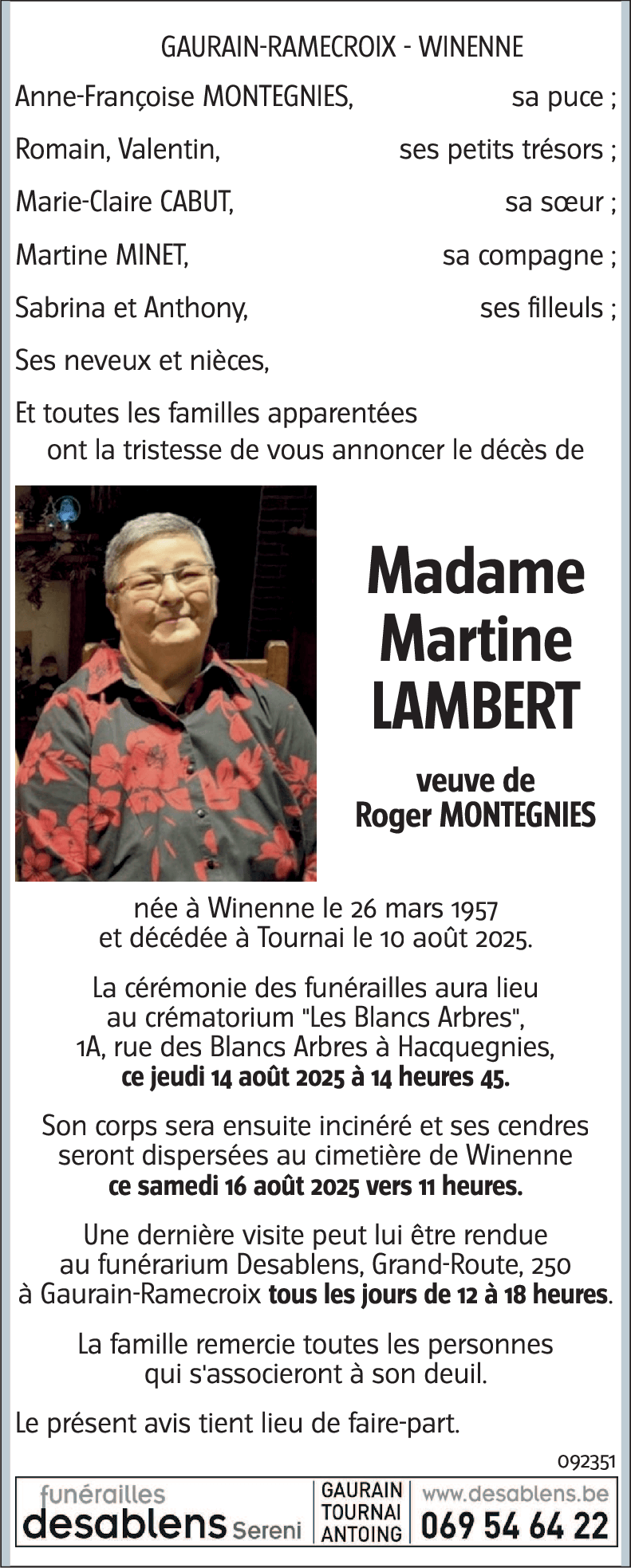 Martine Lambert