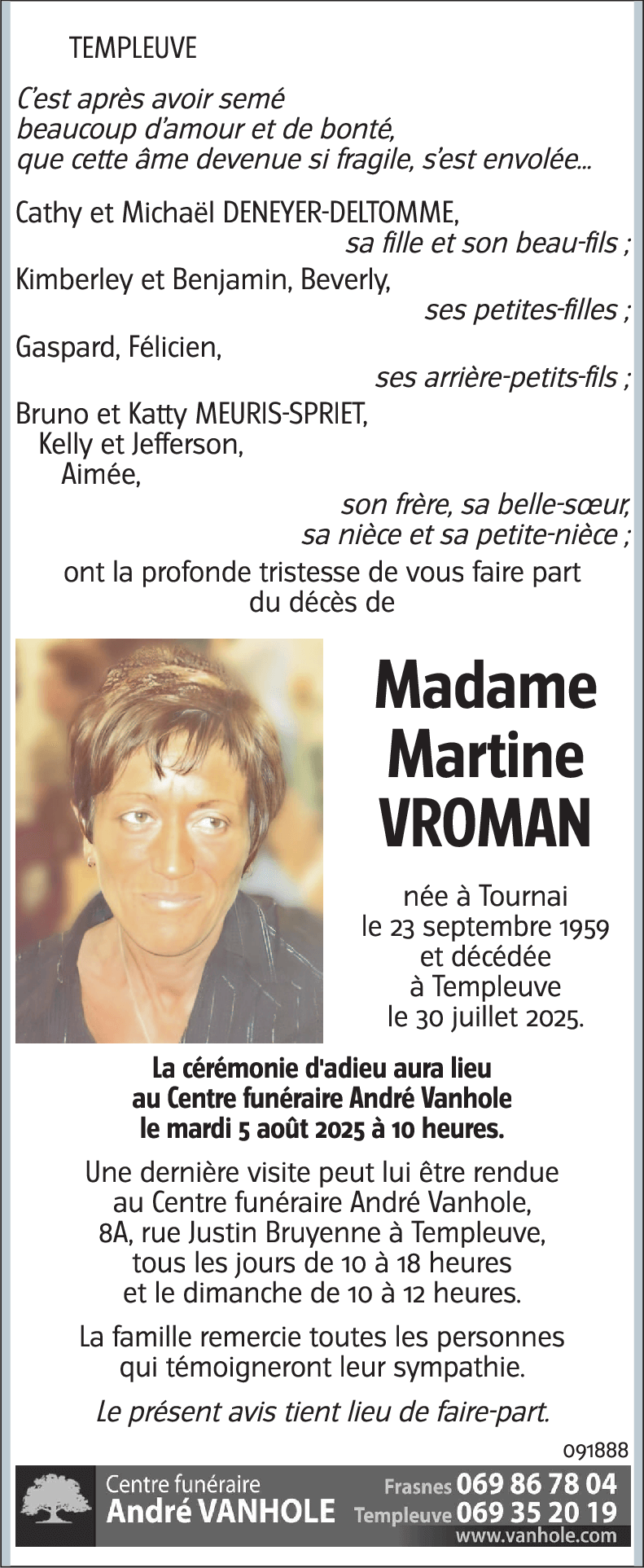 Martine VROMAN