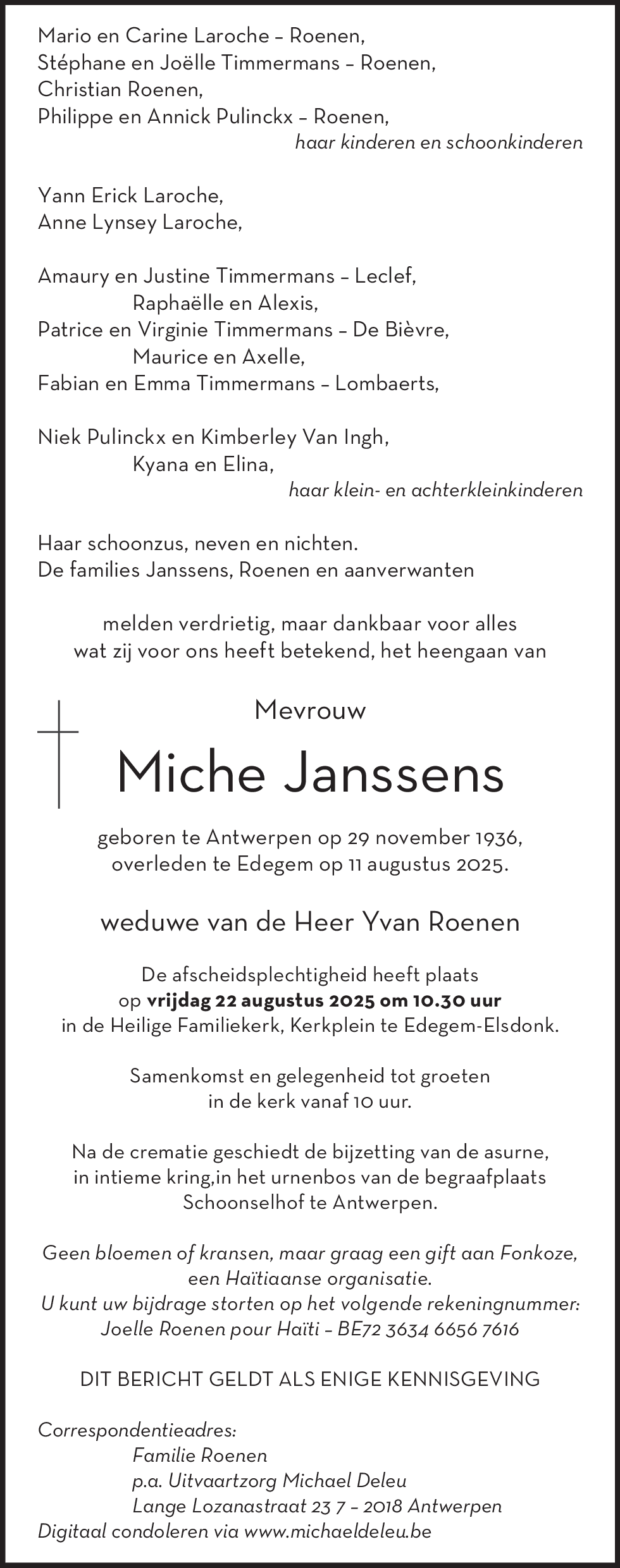 Miche Janssens