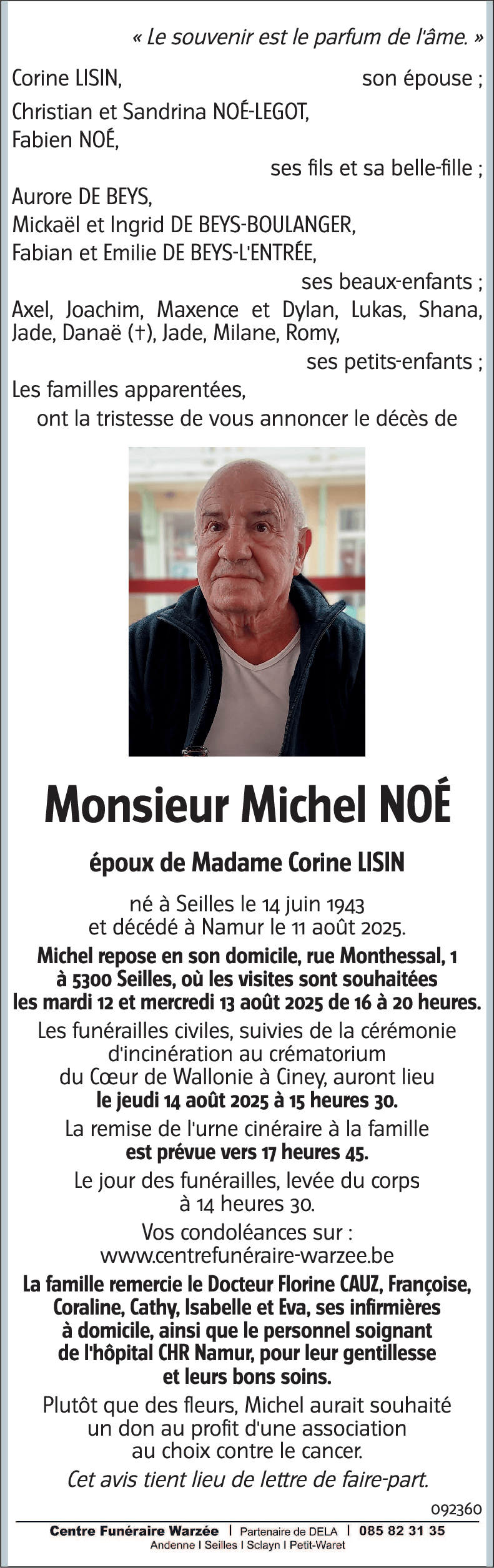 Michel NOÉ