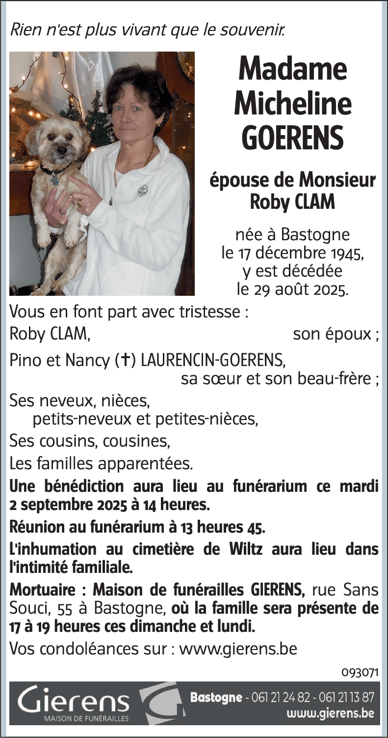 Micheline GOERENS