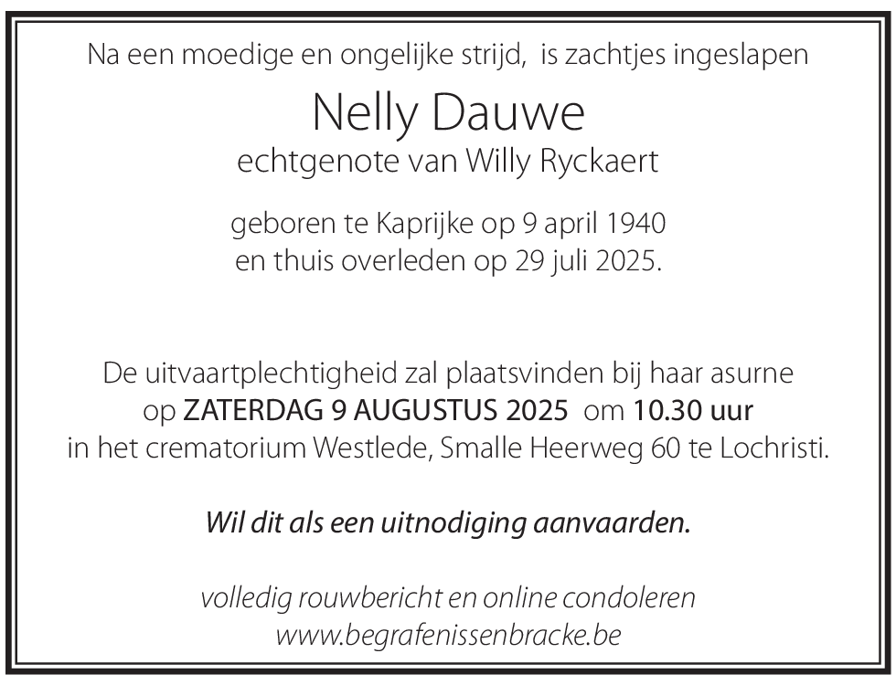 Nelly Dauwe