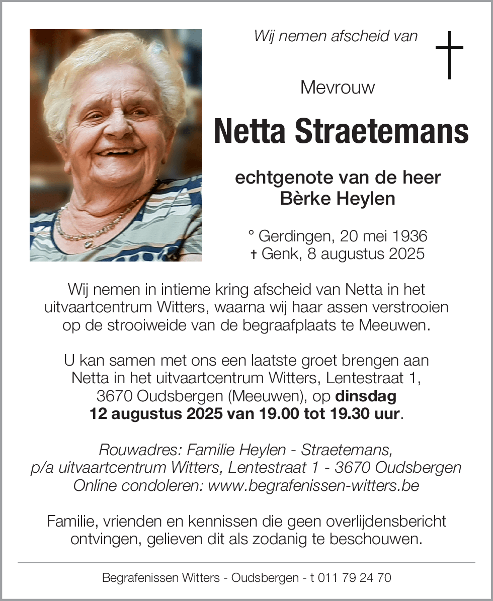 Netta Straetemans