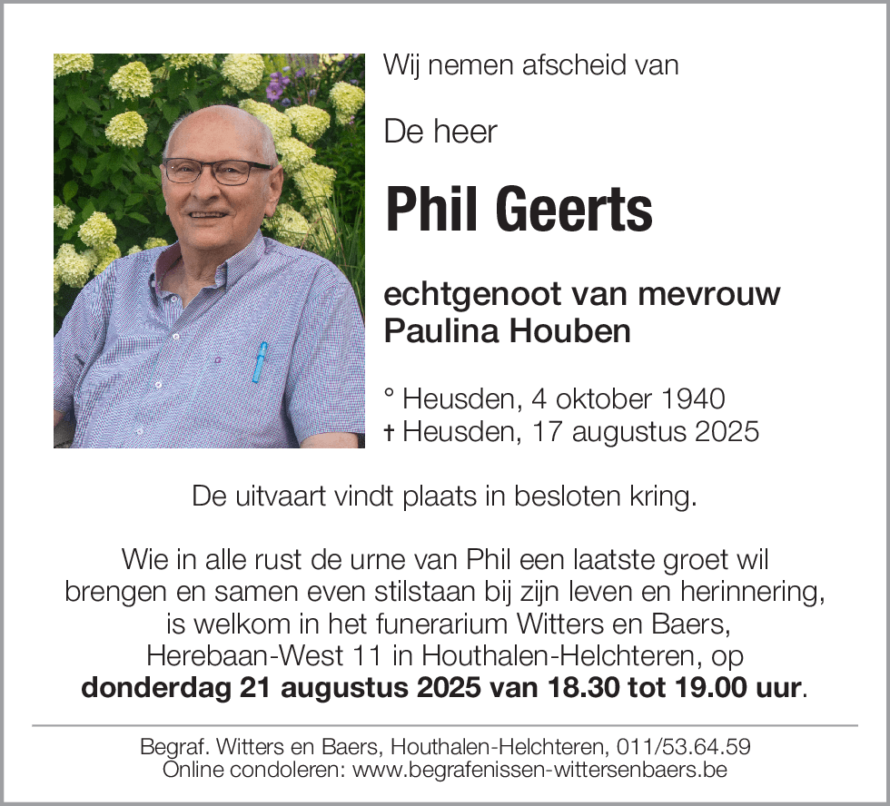 Phil Geerts