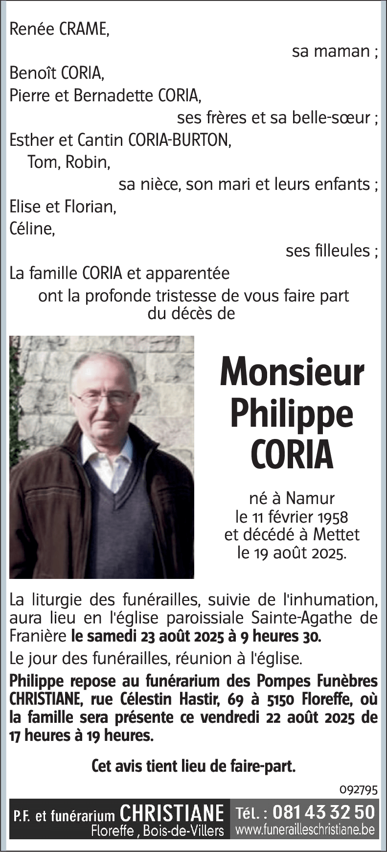 Philippe CORIA