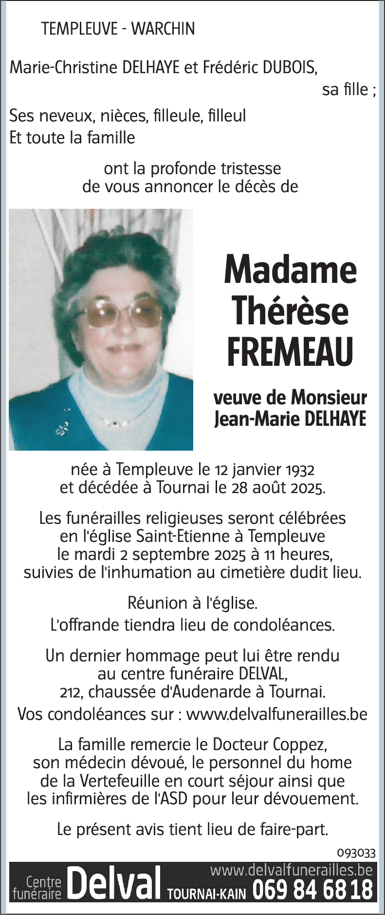 Thérèse FREMEAU