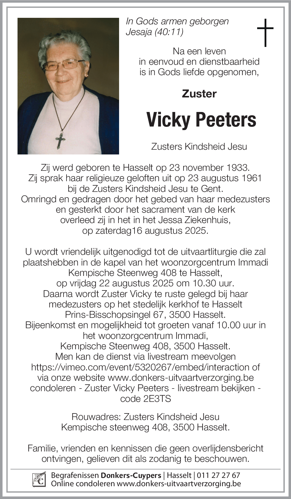Vicky Peeters