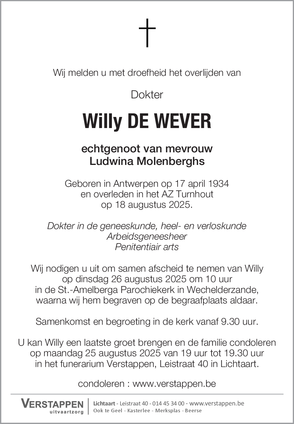 Willy De Wever