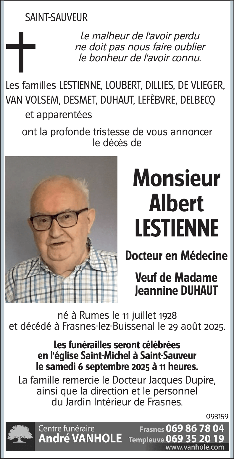 Albert LESTIENNE