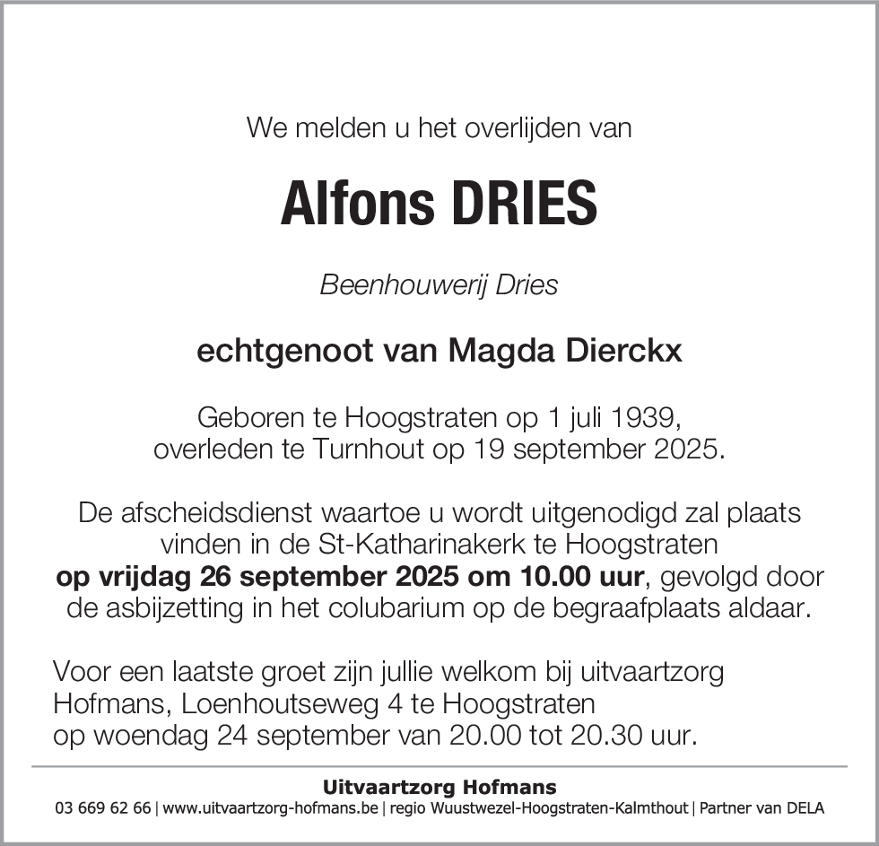 Alfons Dries