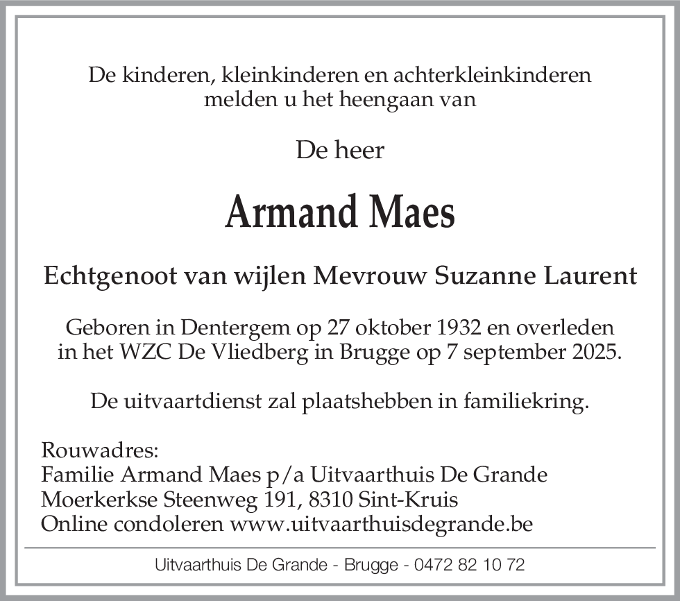 Armand Maes