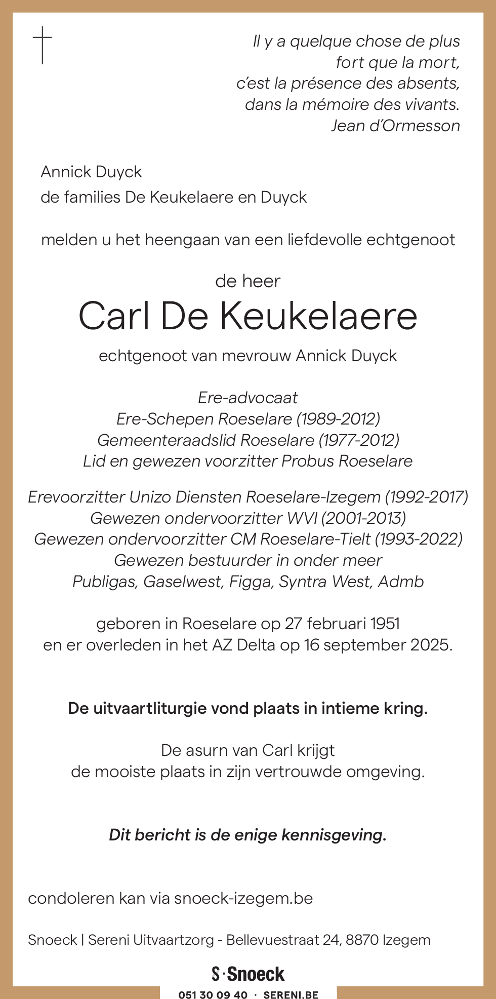 Carl De Keukelaere