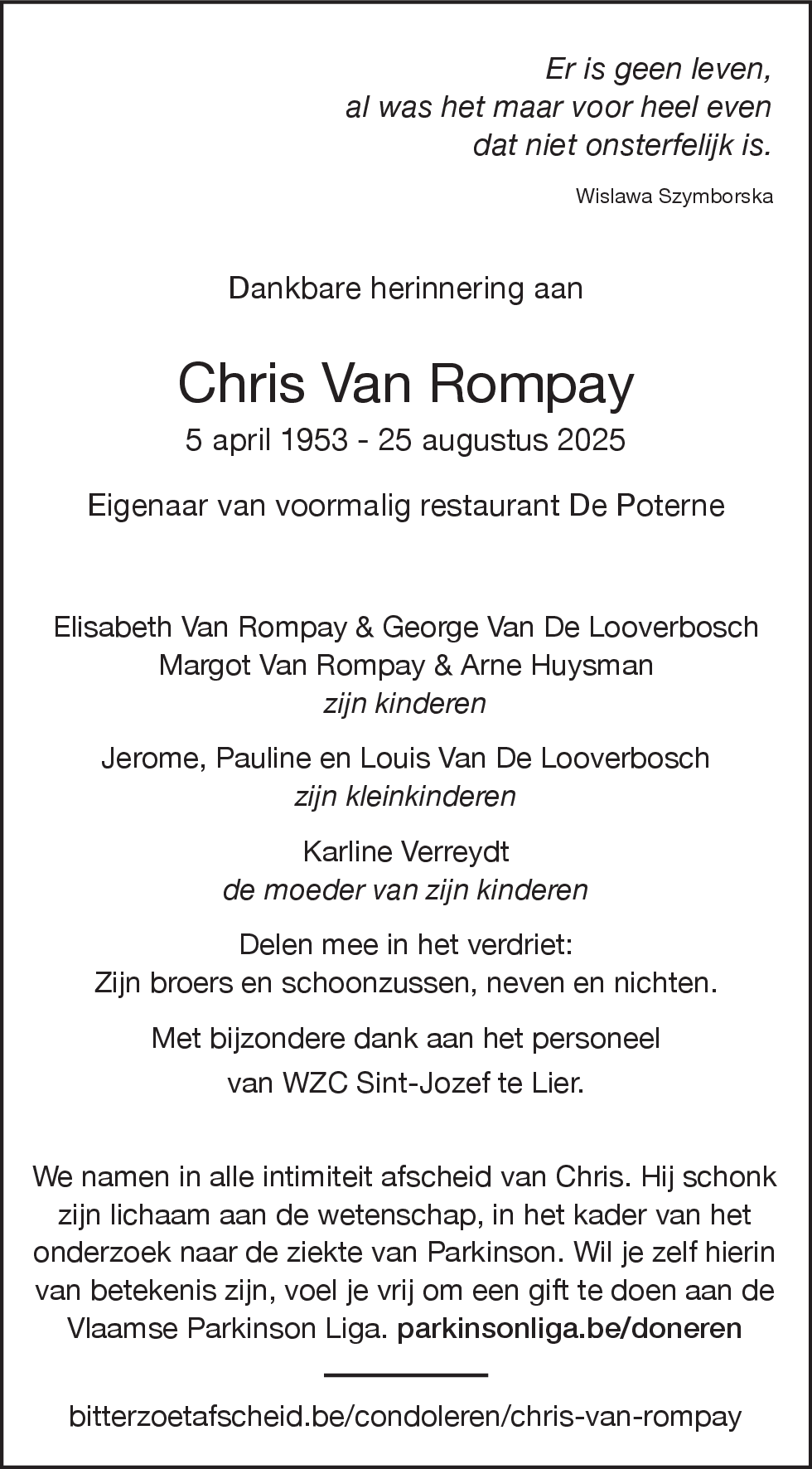 Christiaan Van Rompay