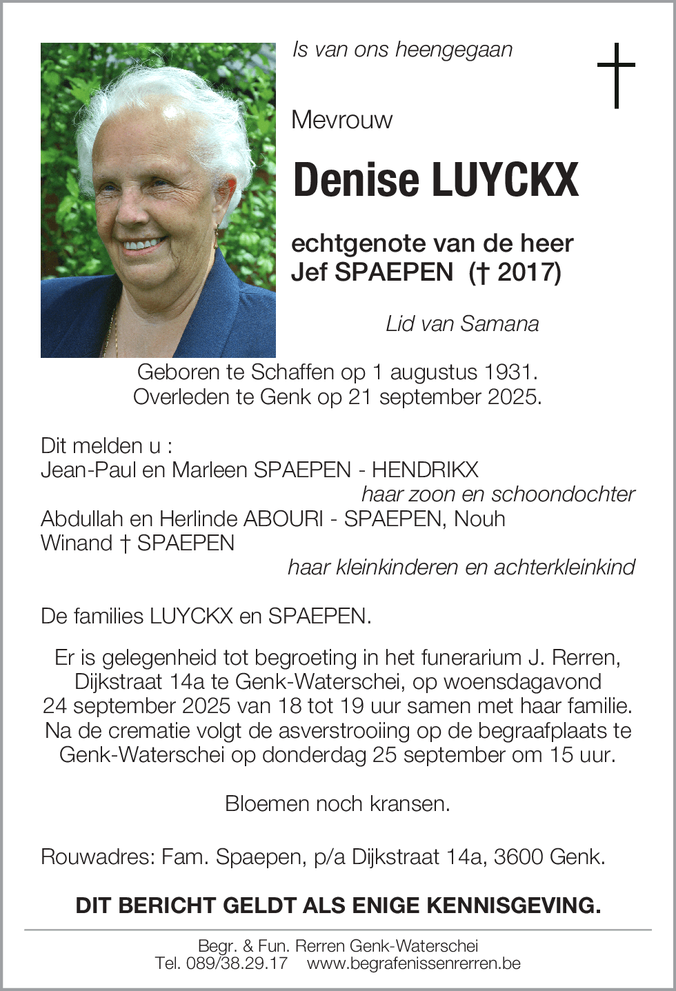 Denise LUYCKX