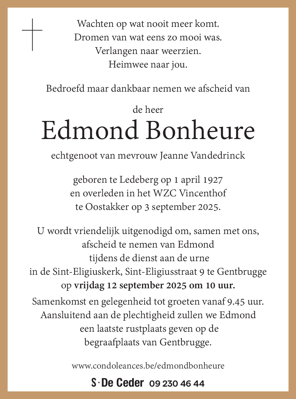 Edmond Bonheure