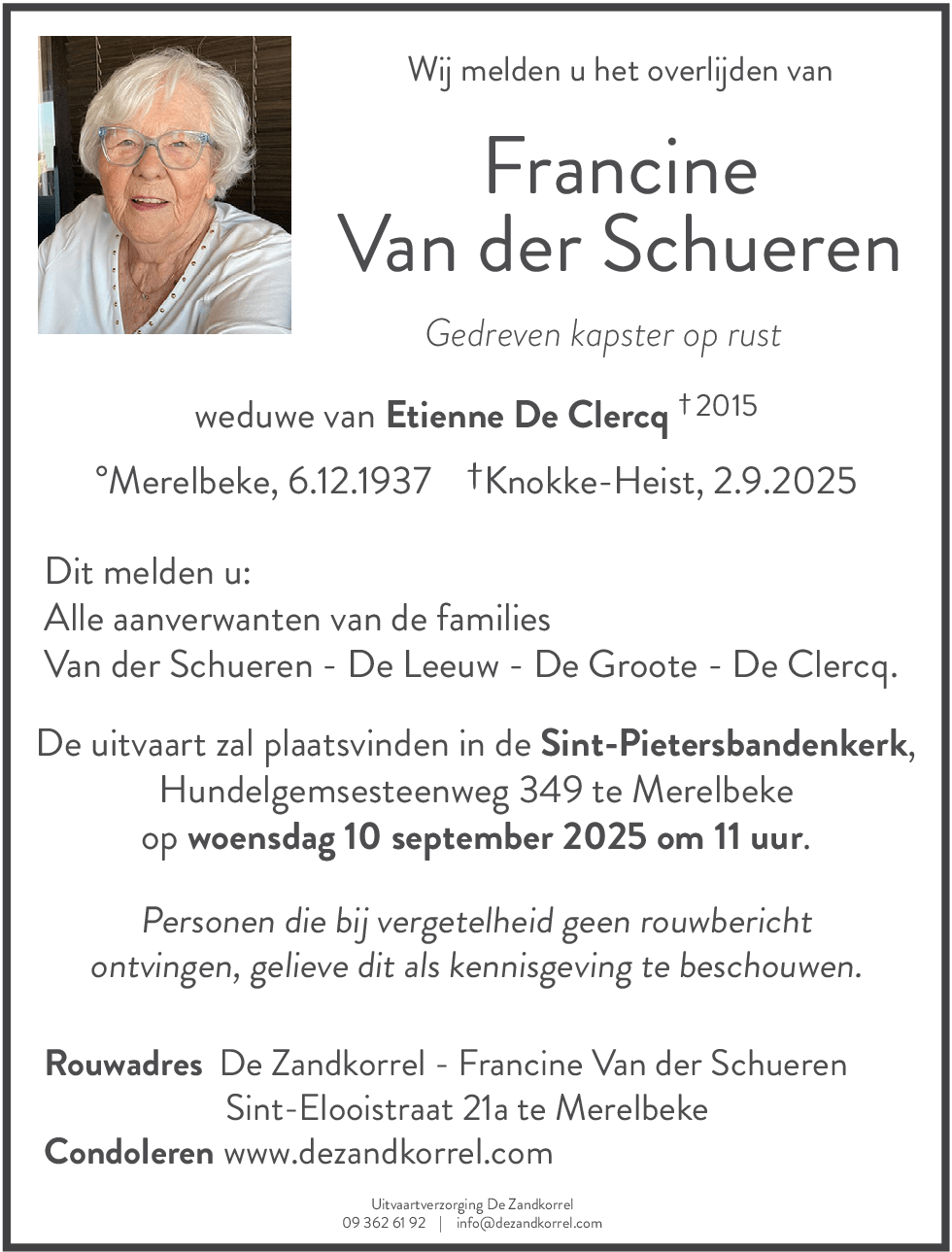 Francine Van der Schueren