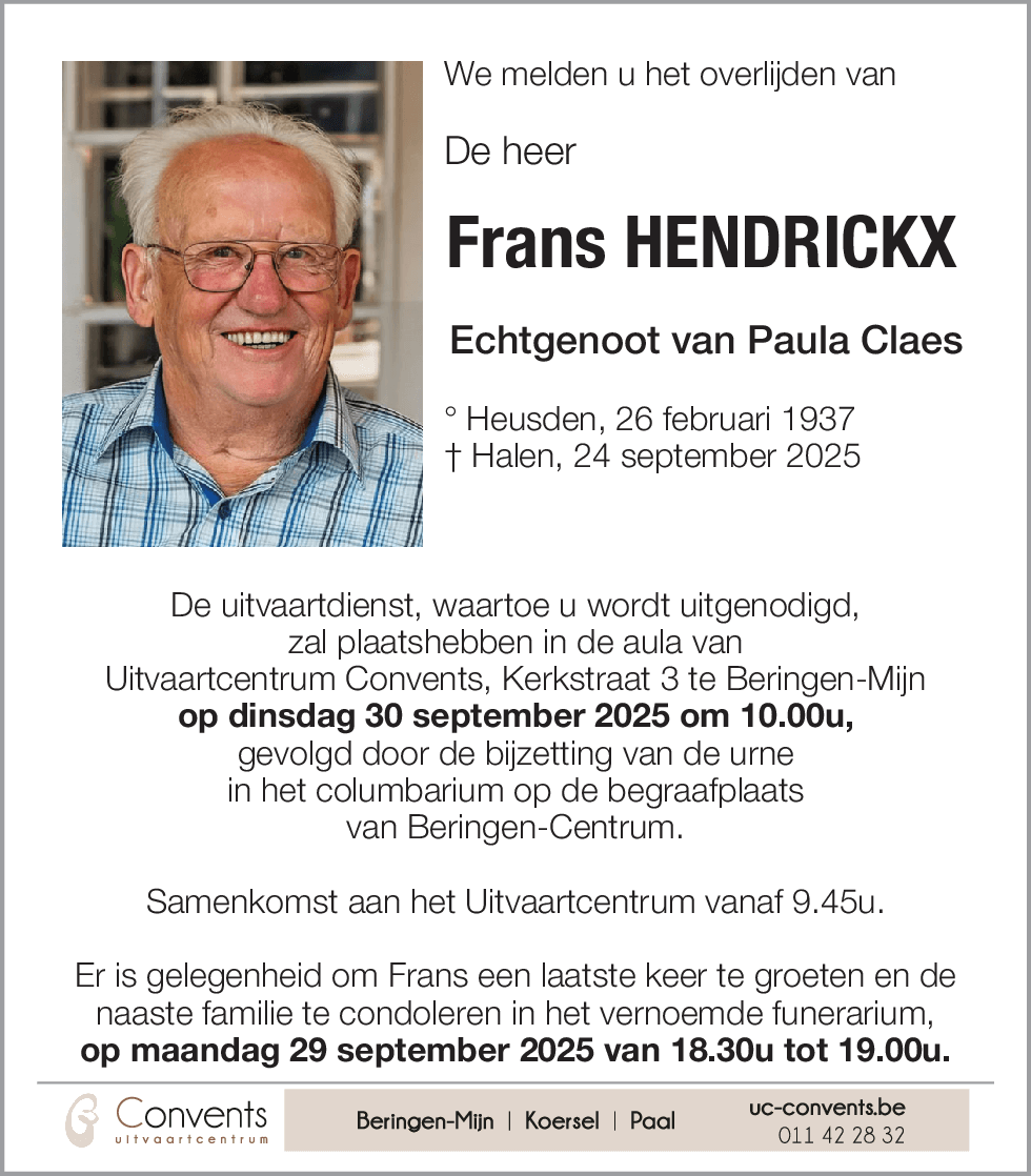 Frans Hendrickx