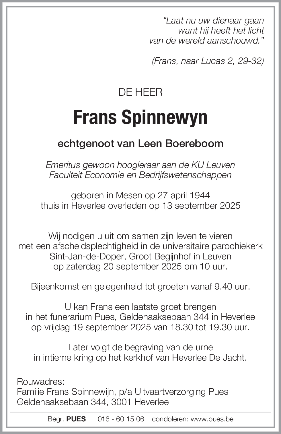 Frans Spinnewyn