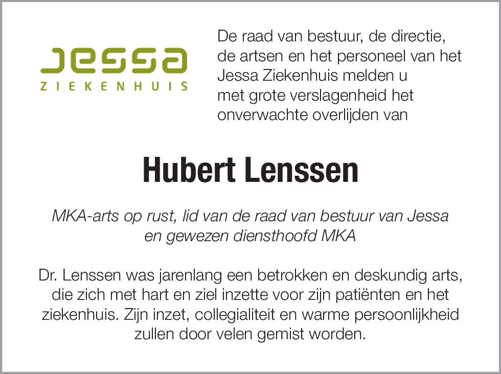 Hubert Lenssen