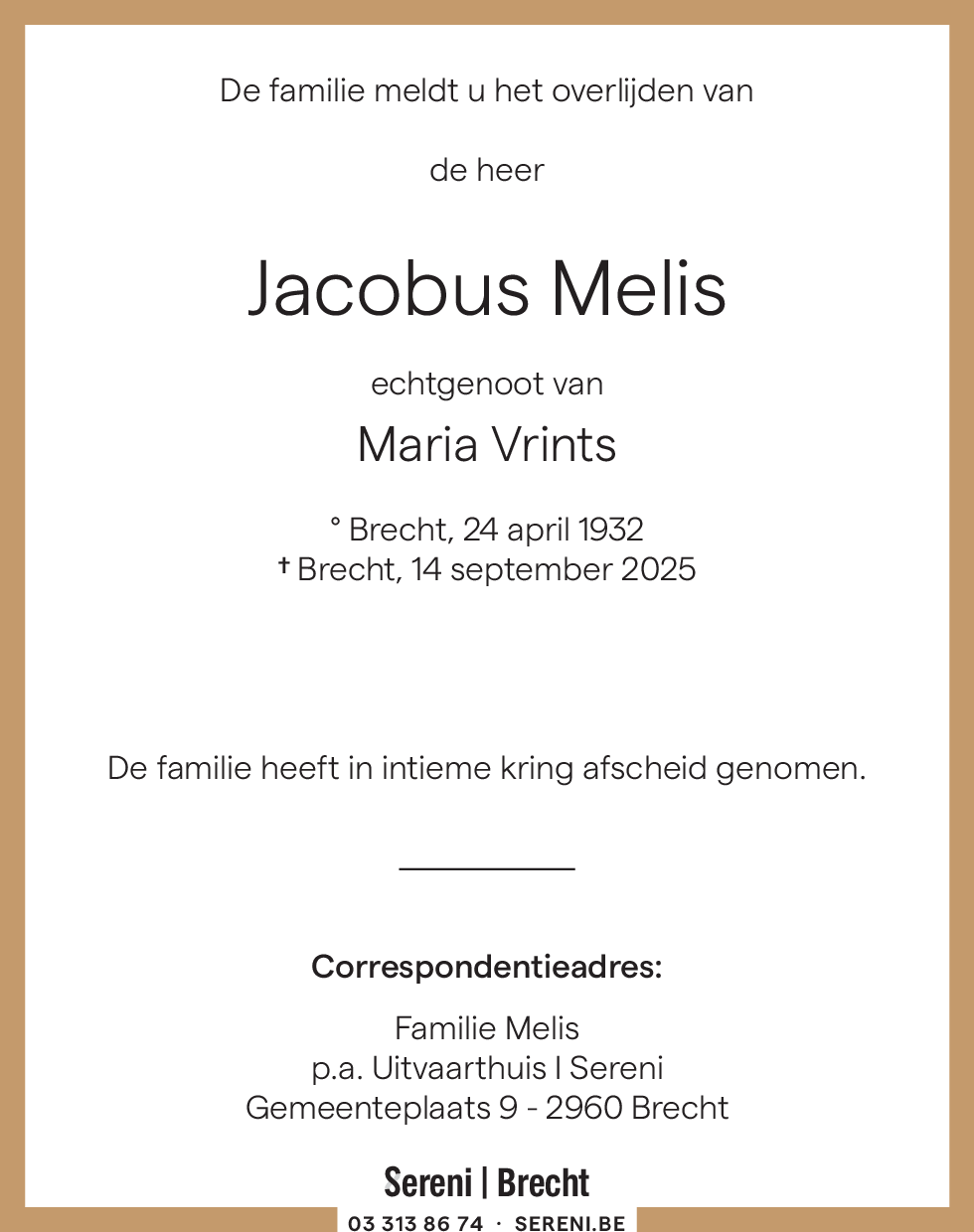 Jacobus Melis