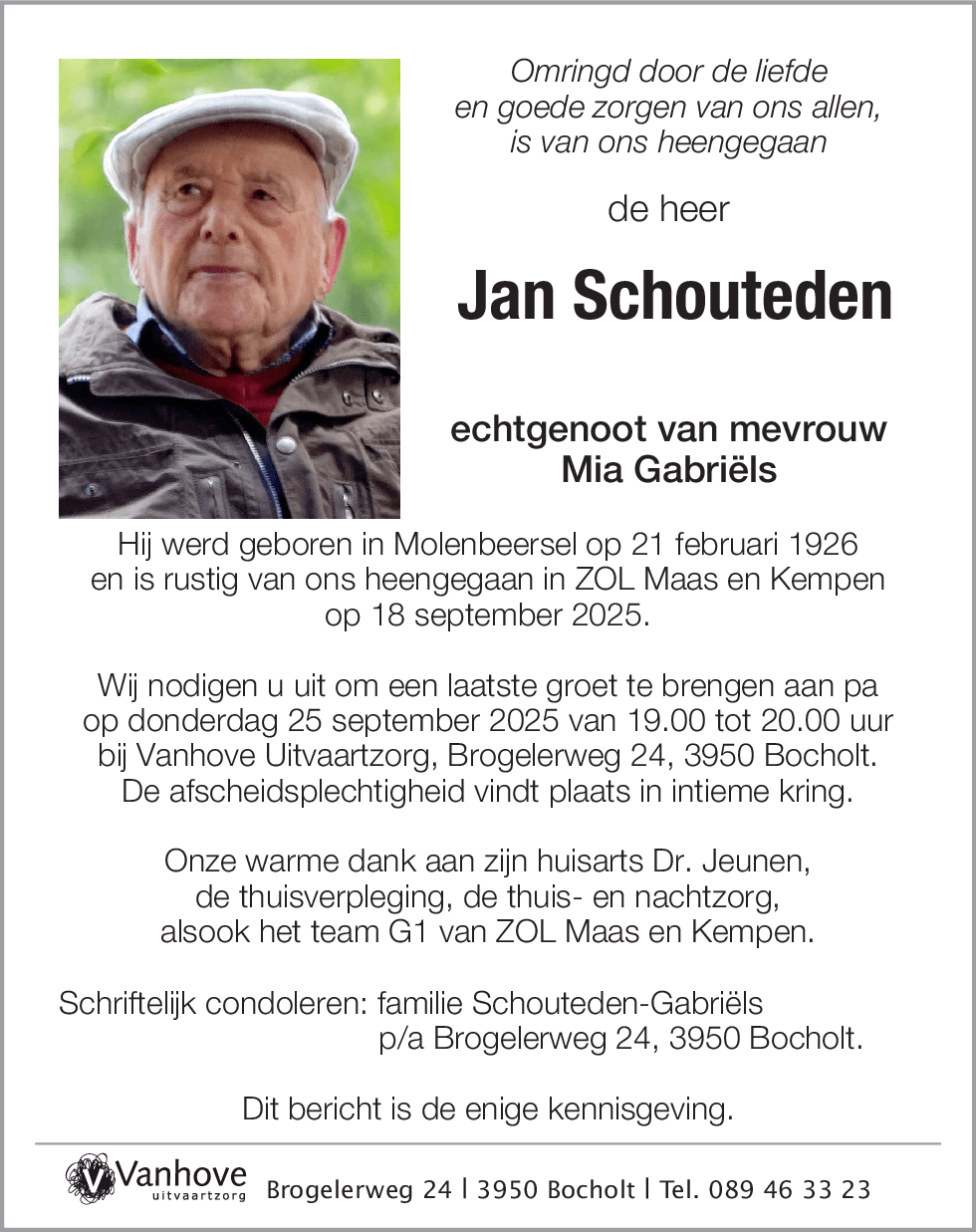 Jan Schouteden